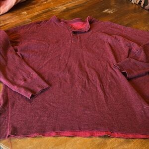 L.L. Bean Red River Driver’s Shirt with Ribbed Cuffs